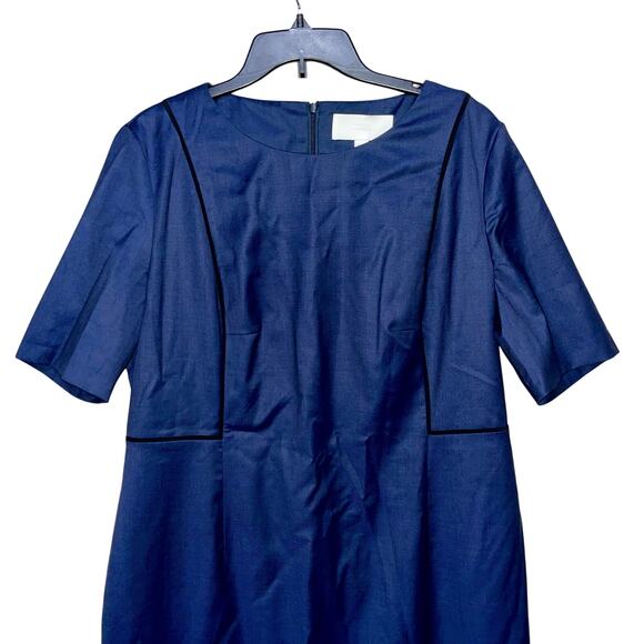 Boss Hugo Boss Wool Dress Shift Minimalist Career - Picture 12 of 13